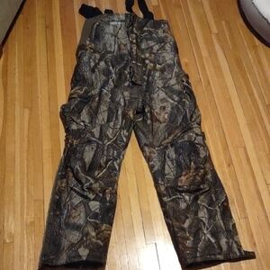 Camouflage Insulated Hunting Overalls